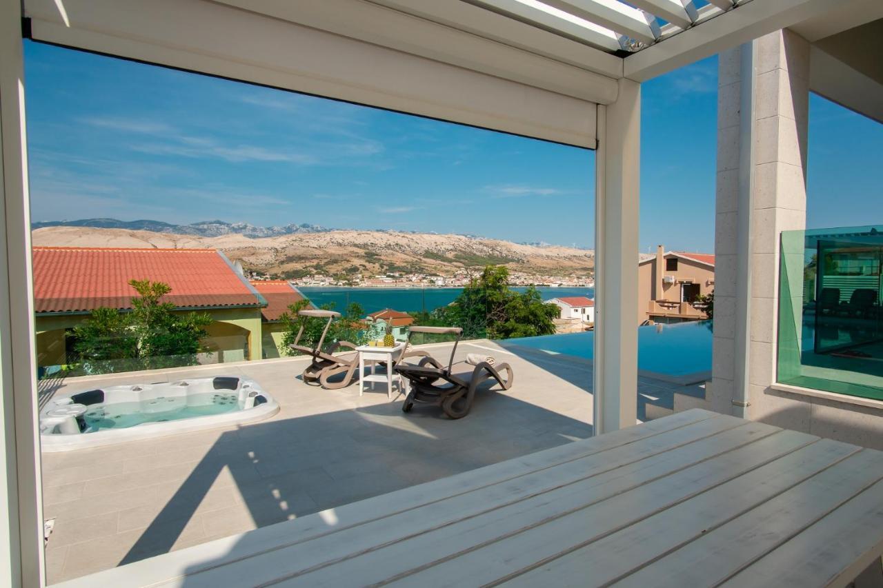 Apartvilla Pag Pag Town Buitenkant foto