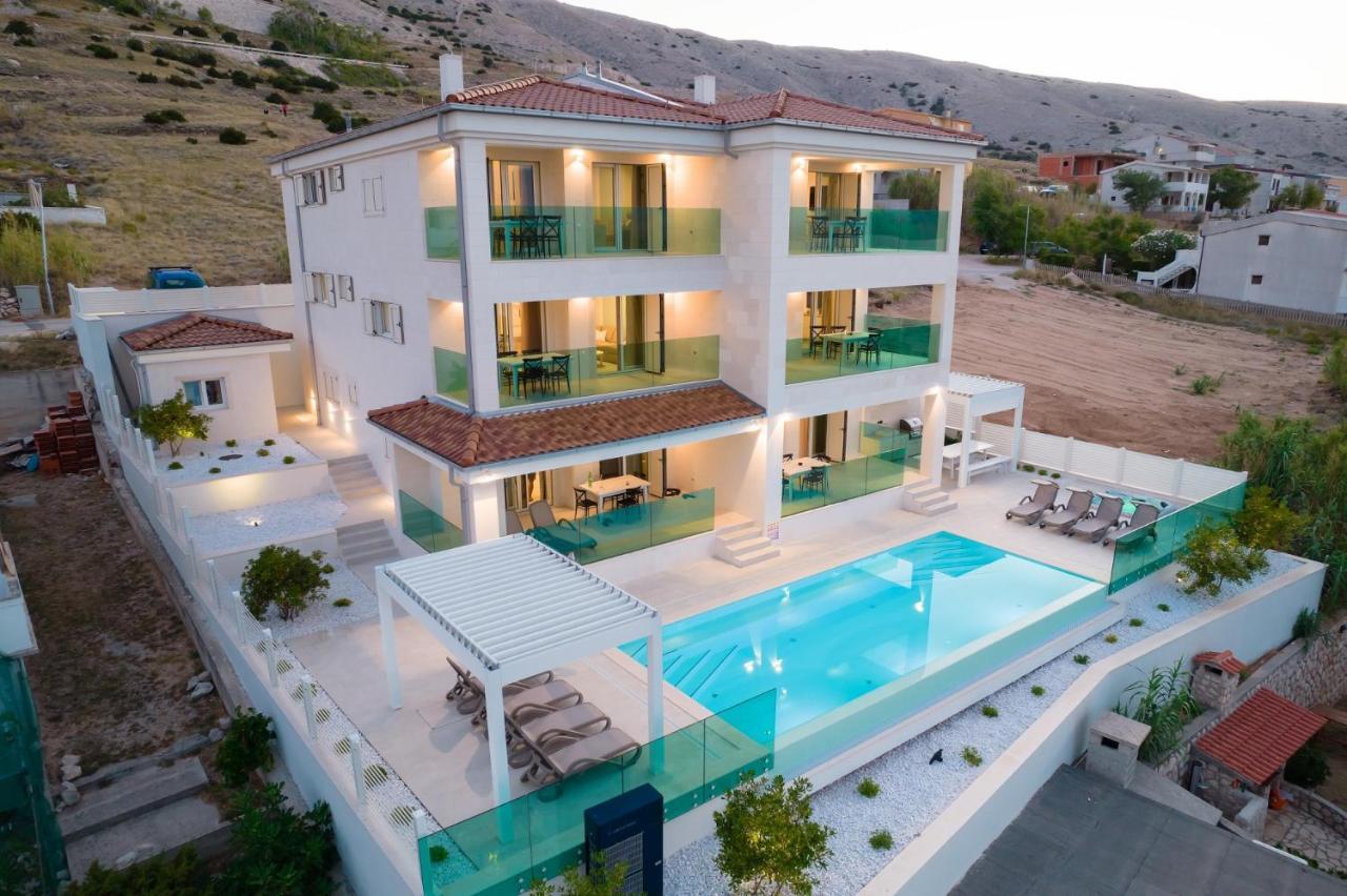 Apartvilla Pag Pag Town Buitenkant foto