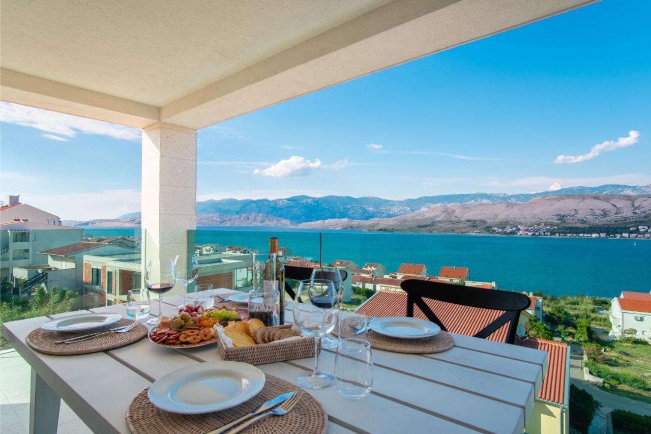 Apartvilla Pag Pag Town Buitenkant foto