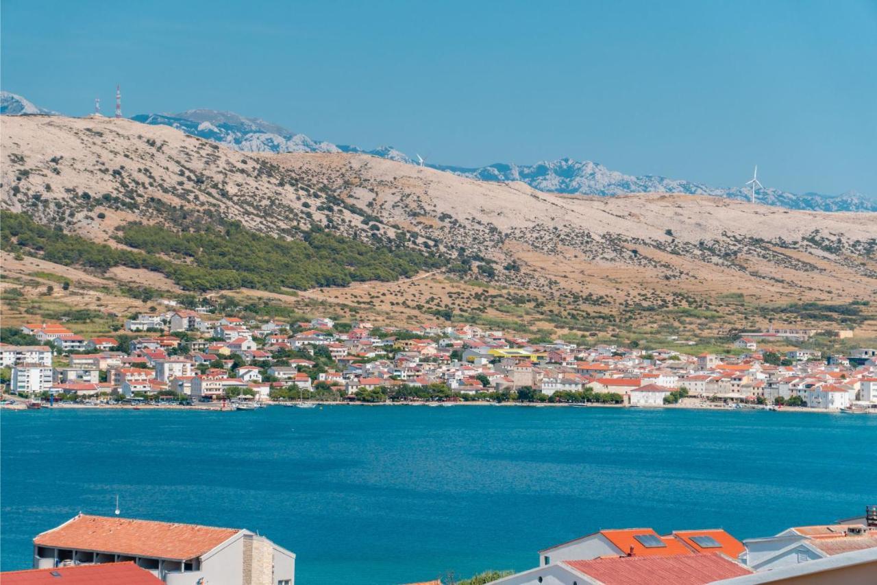 Apartvilla Pag Pag Town Buitenkant foto