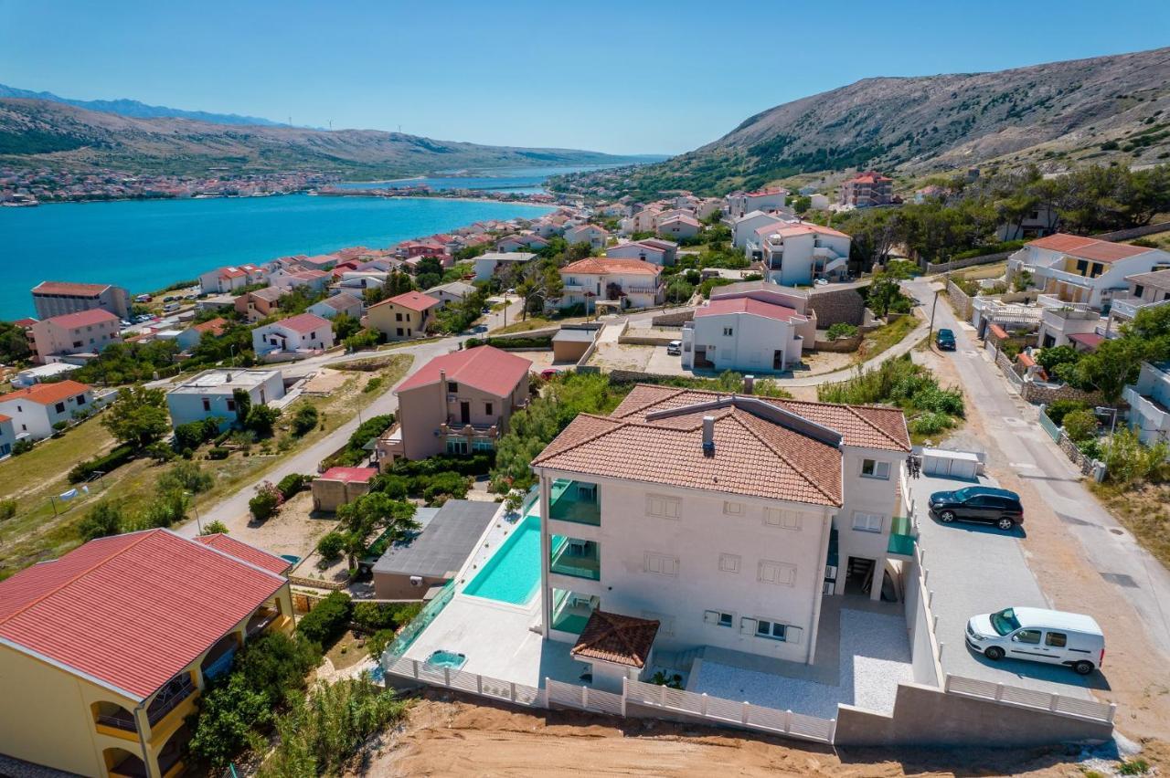 Apartvilla Pag Pag Town Buitenkant foto