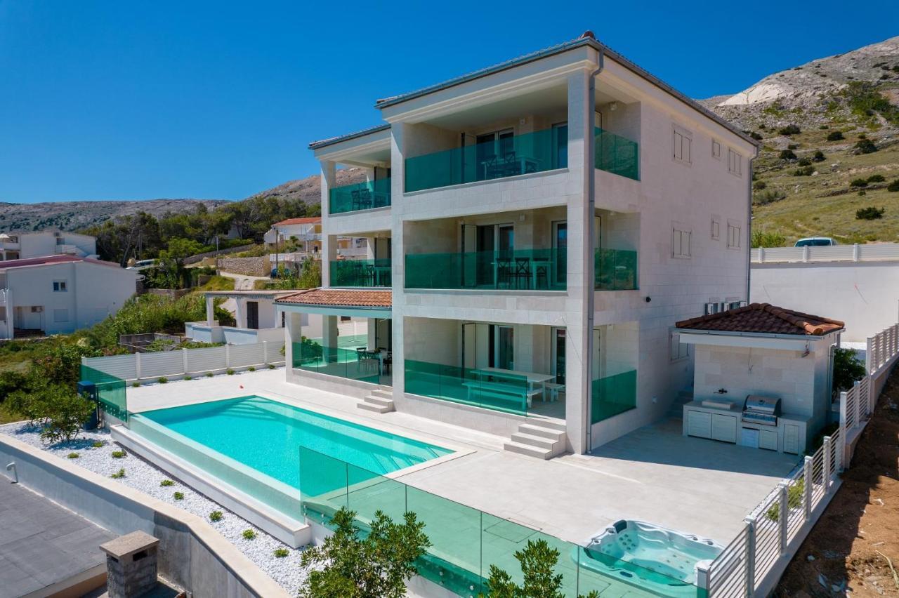 Apartvilla Pag Pag Town Buitenkant foto