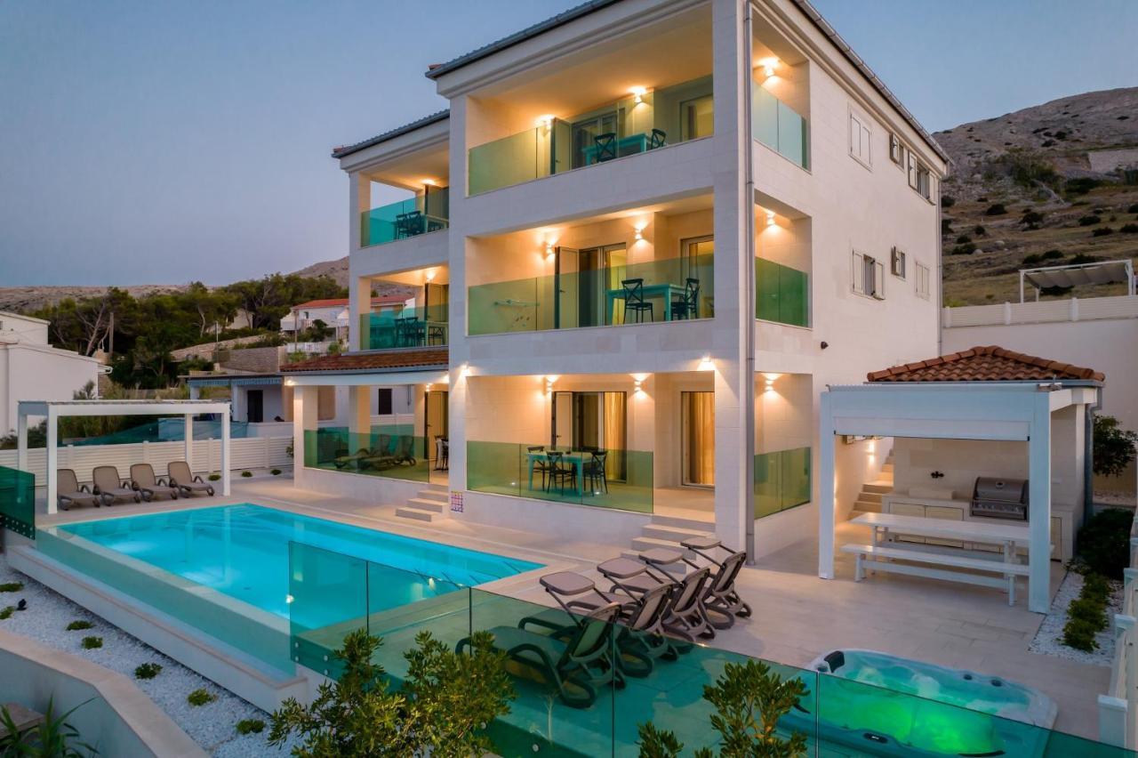Apartvilla Pag Pag Town Buitenkant foto