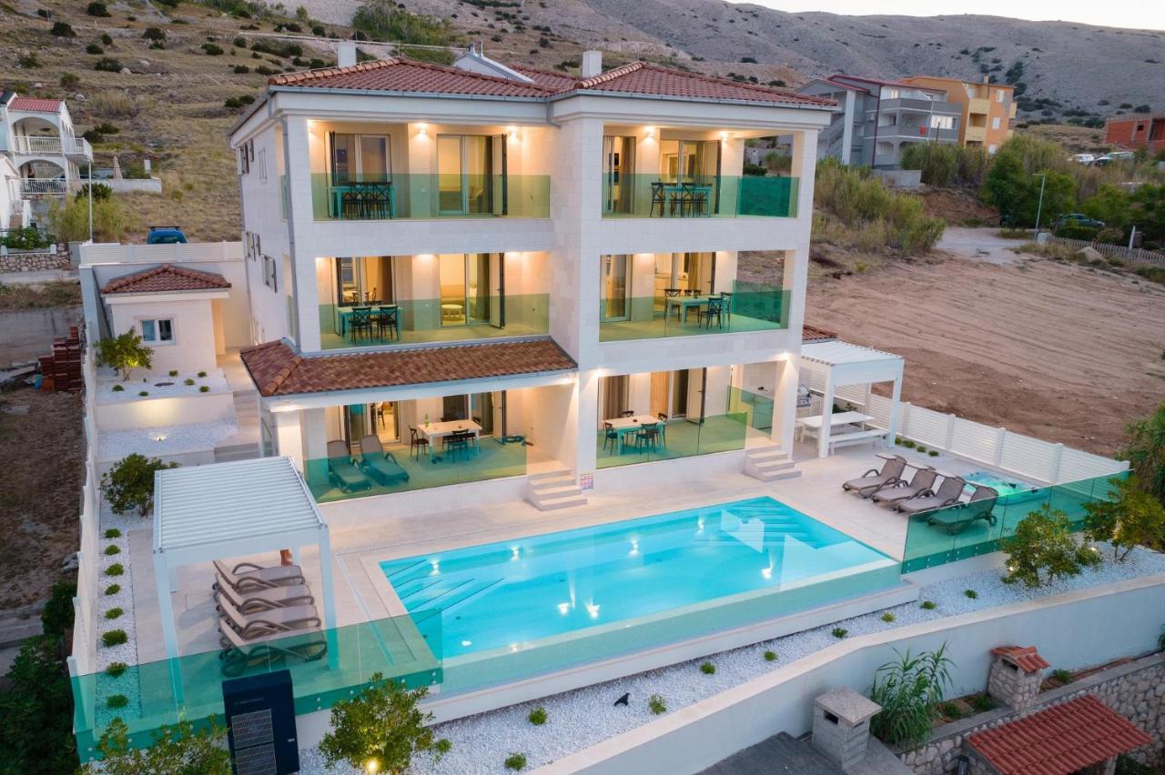 Apartvilla Pag Pag Town Buitenkant foto