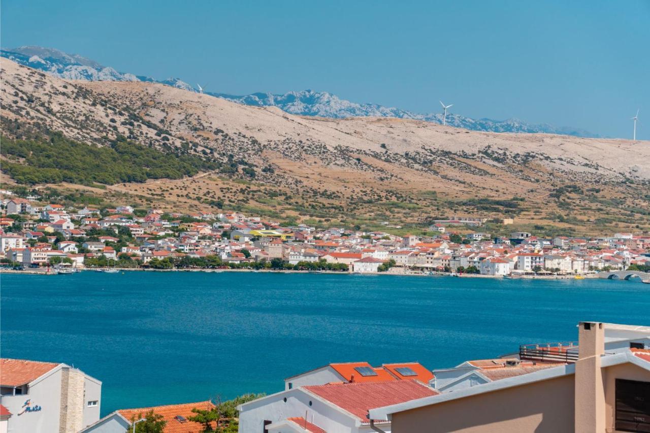 Apartvilla Pag Pag Town Buitenkant foto