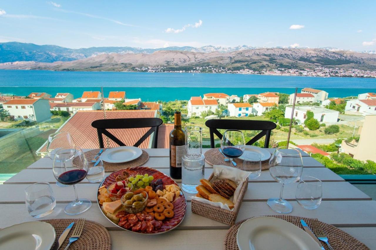 Apartvilla Pag Pag Town Buitenkant foto
